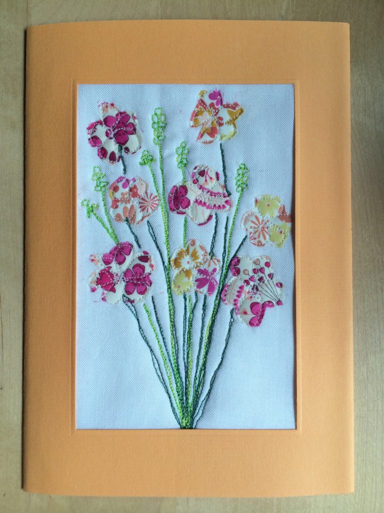 Stitched Floral Cards - A Tutorial | Mud, Pies and Pins