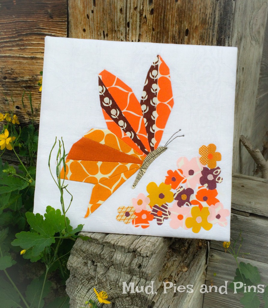 Butterfly and blooms |Mud, Pies and Pins