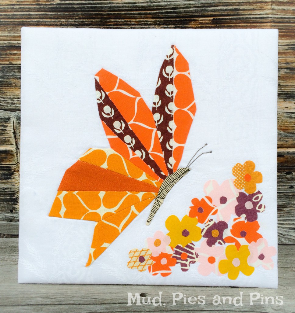 Butterfly and blooms |Mud, Pies and Pins