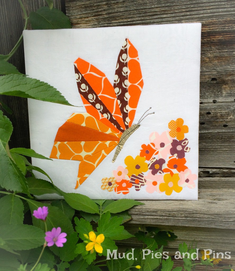 Butterfly and blooms |Mud, Pies and Pins
