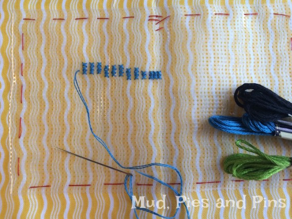 The Big Stitch Swap Stitching  | Mud, Pies and Pins