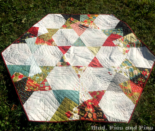 Peaks 6 Retreat - Spinning Card Trick Star Block Quilt | Mud, Pies and Pins