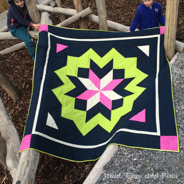 Surround star quilt | Mud, Pies and Pins