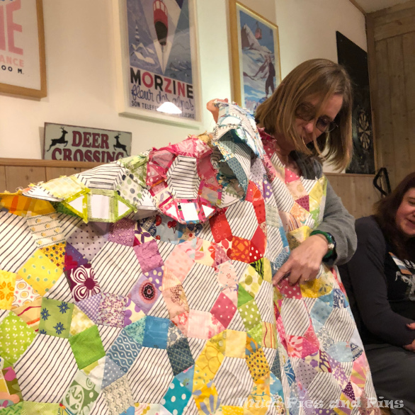 Elizabeth (@lemonshark) and her Spring Carnival quilt | Mud, Pies and Pins