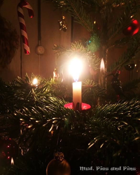 Candle on the Christmas Tree | Mud, Pies and Pins