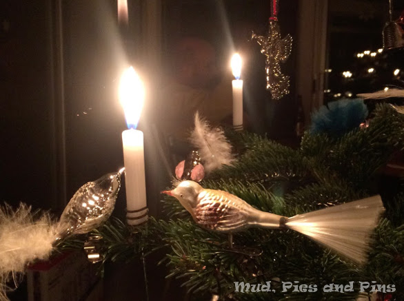Candles on the Christmas Tree | Mud, Pies and Pins
