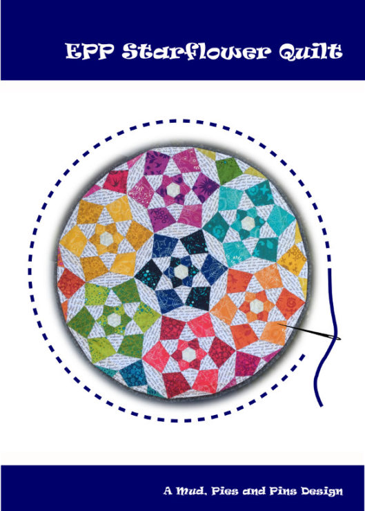 Starflower Mini Quilt Pattern | Mud, Pies and Pins