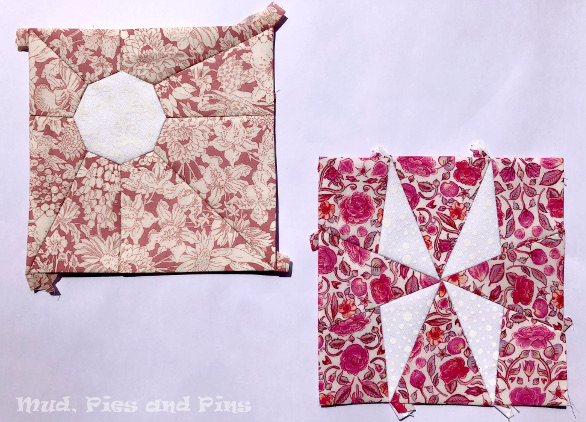 Coundown Quilt Blocks 5 and 6 | Mud, Pies and Pins