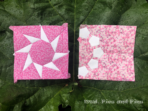 The Countdown Quilt Blocks 7 and 8 | Mud, Pies and Pins