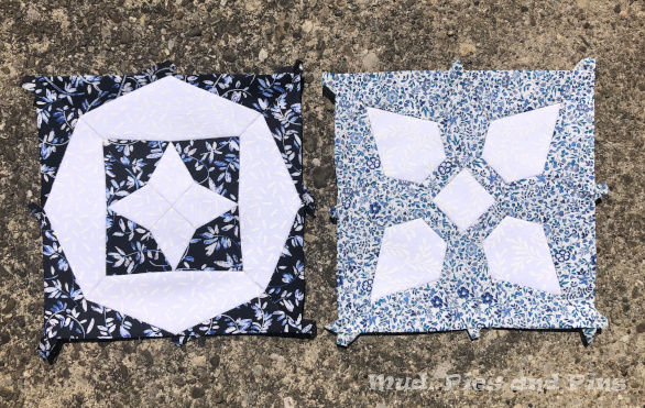 Countdown Quilt Blocks 17 and 18 | Mud, Pies and Pins
