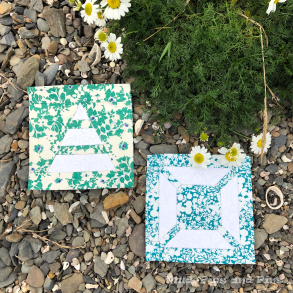 The Countdown Quilt Blocks 21 and 22 | Mud, Pies and Pins