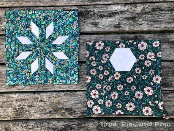 The Countdown Quilt Blocks 29 and 30 | Mud, Pies and Pins