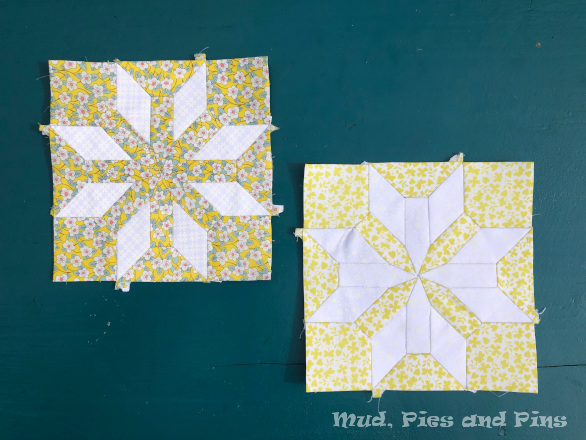 The Count Quilt Yellow Blocks | Mud, Pies and Pins