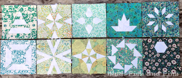 Countdown Quilt Blocks 21-30 | Mud, Pies and Pins