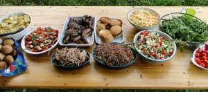 Laden table