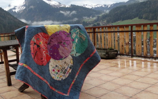 Painted Harmony - My Peaks 7 Quilt