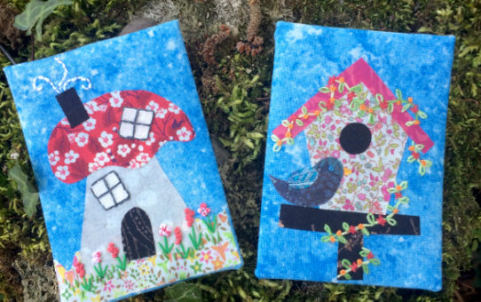 Home Sweet Home - Fabric ATC Swap