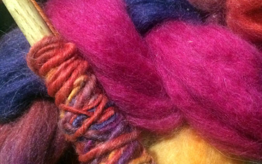 Drop Spindle Fun