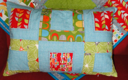First the quilt, now the cushion