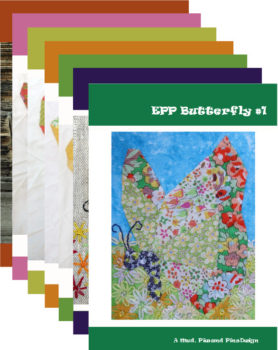 Mud, Pies and Pins EPP Butterfly pattern bundle
